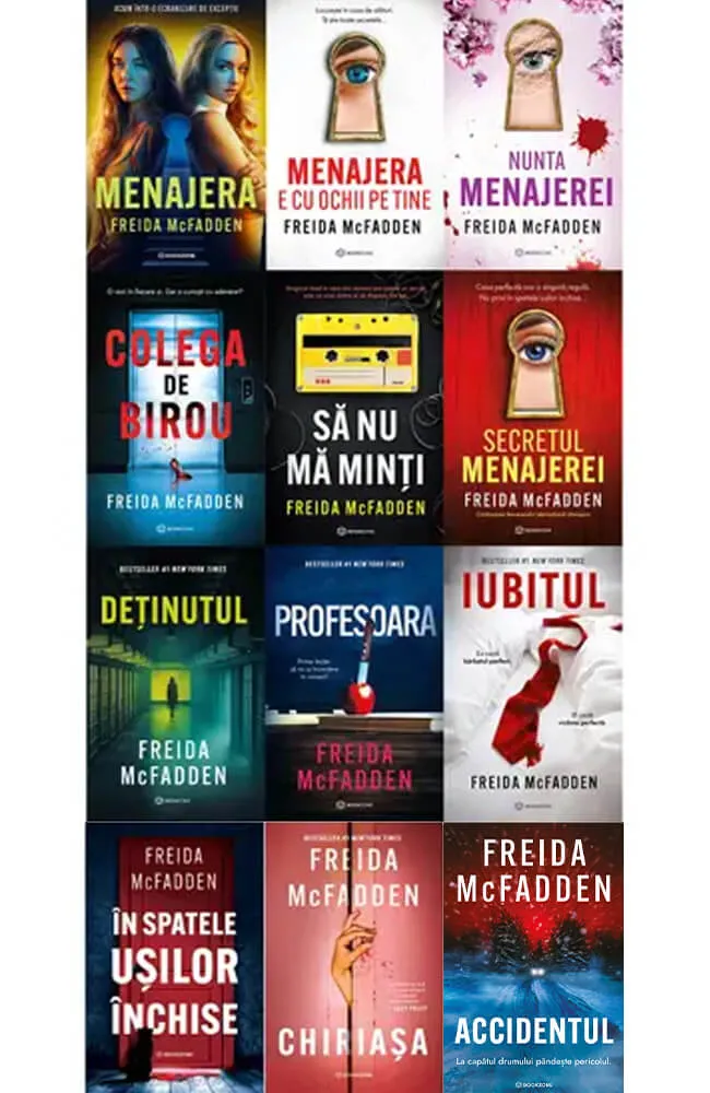 Pachet Colectia completa de thrillere, editia Freida McFadden