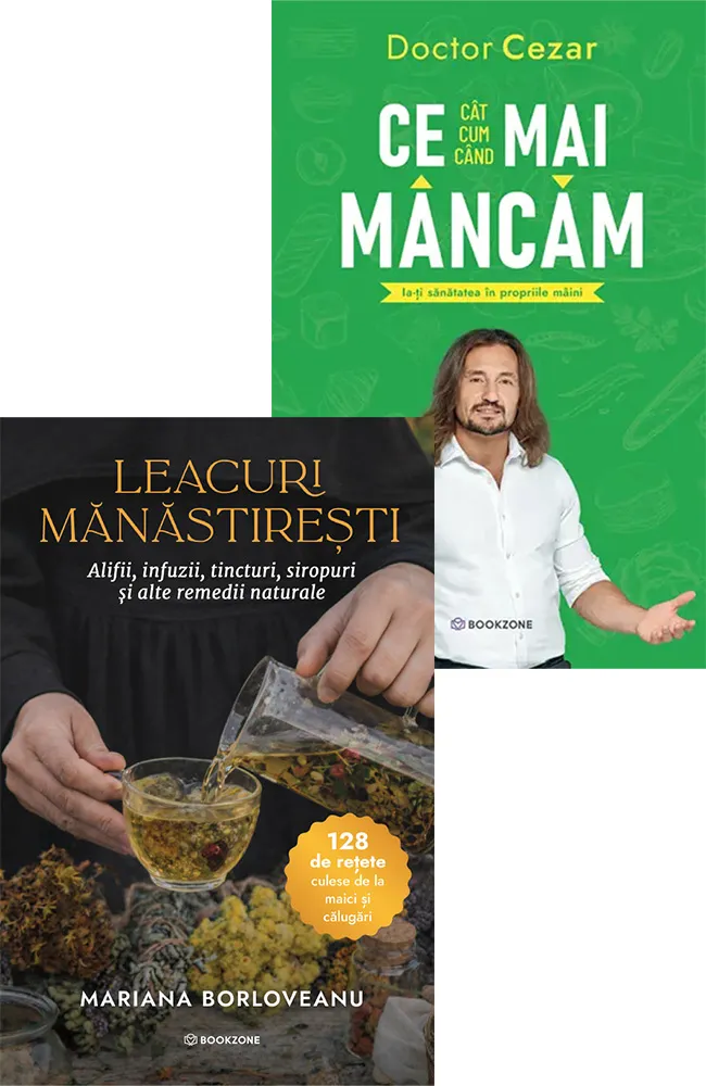 Pachet Alimentatie corecta si remedii manastiresti